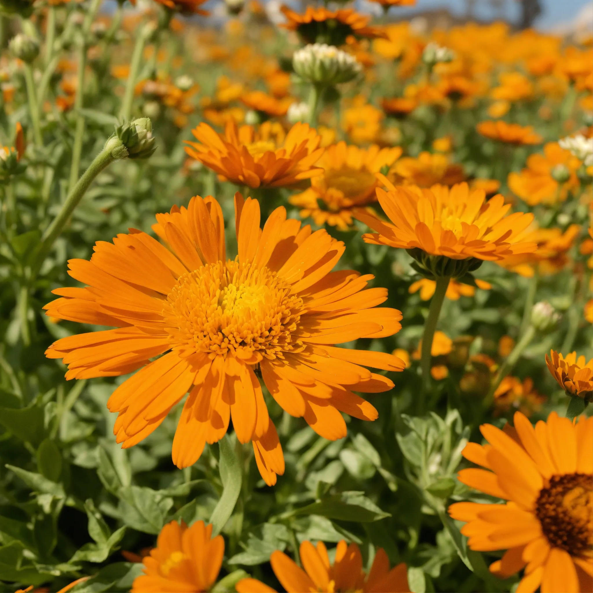 Evening routine with calming flowers